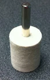 Caswell CYLINDER FELT BOB - 1 WIDE X 1.25 HIGH