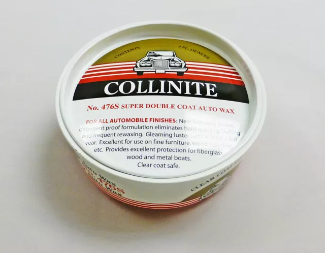 Collinite No. 476S Super Double Coat Auto Wax Protects & Lasts 1 Year. Car Wax