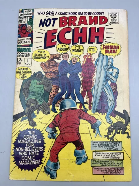 Not Brand Echh # 1 Marvel Comics (1967) ⭑ Lee! Kirby! ⭑ 1st Marvel Parody Book!