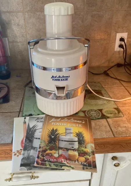 Jack LaLane Power Juicer, color white.  Barely used