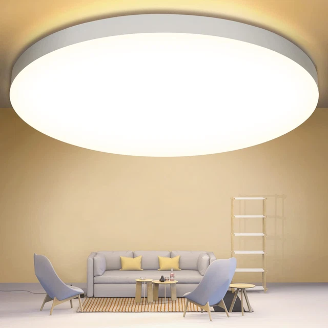 Plafonnier LED Enfant Nuage Et Étoiles - Dimmable, Télécommande - 24W - 3000K-6000K - Pour Chambre