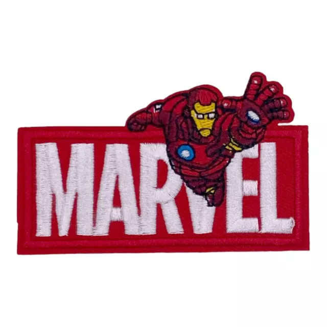 Ironman Marvel Patch Aufnäher Bügelbild Flicken Applikation Avengers Tony Stark