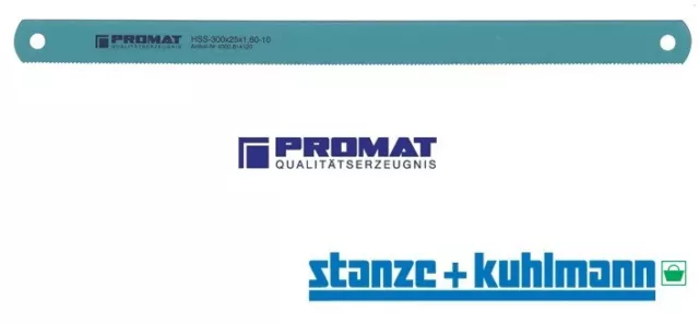 PROMAT Qualitäts Maschinensägeblatt L.300mm B.25mm S.1,6mm HSS 14Z. per Zoll NEU