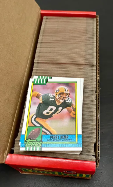 1990 Topps Football Cards 1-250 (NM) - You Pick - Complete Your Set