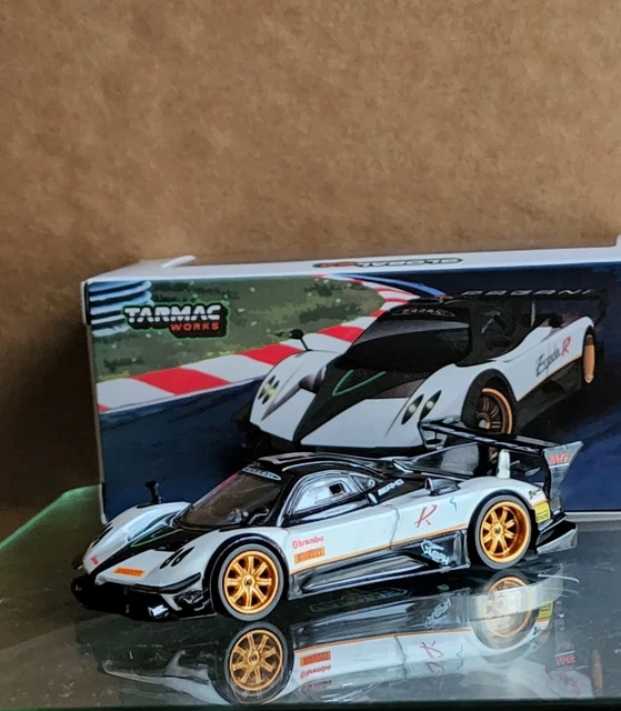 TARMAC WORKS 1/64 Pagani Zonda Revolucion Bianco Benny Loose £16.49 ...