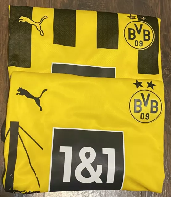 Borussia Dortmund Stadium Jersey Bundle 22/23 Home Kit and 23/24 Home Kit
