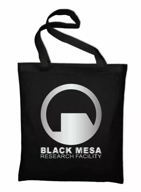 Black Mesa Sac en Toile de Jute Logo Hl Aperture Labs Sac en Coton