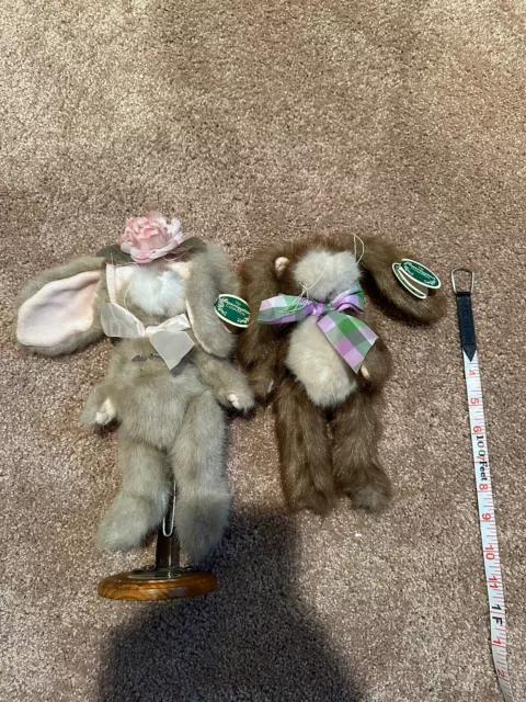 Lot of 2 The Bearington Collection Coco and Buffy, #4168 and #4508, with Tags