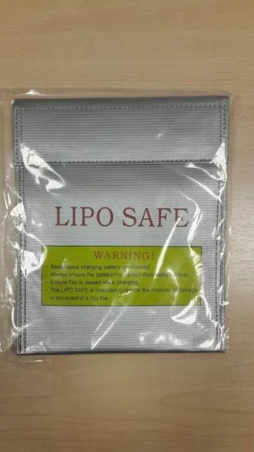 Lipo Safe Fire Proof Charging Bag (Large) - UK Stock