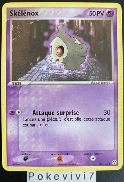 Carte Pokemon SKELENOX 50/108 Bloc EX Gardiens du Pouvoir FR NEUF