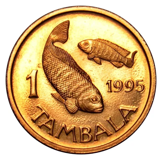Malawi 1 Tambala coin 1995 KM#9 Penthesilea, Queen of the Amazons UNC