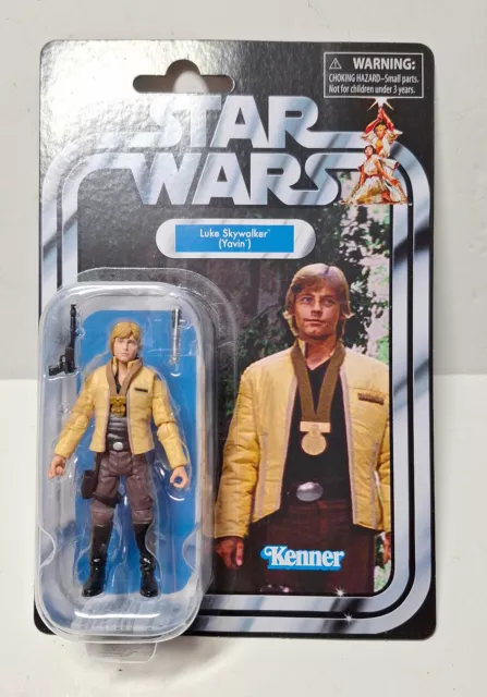 Star Wars Vintage Collection Mint Card Luke Skywalker (Yavin) VC151 Figure