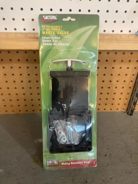 Valterra T1003VP Bladex 3" Waste Valve with Plastic Handle