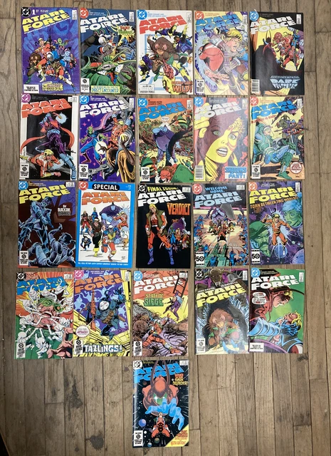 Complete set ATARI FORCE DC Comics #1-20 + Special #1 high grade!