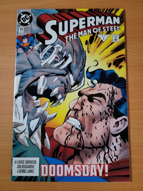 Superman The Man of Steel #19 Direct Market Edition ~ NEAR MINT NM ~ 1993 DC