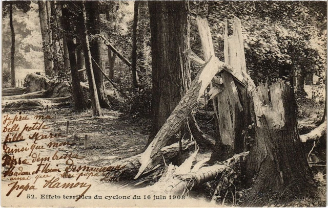 CPA AK Vincennes Effets terribles du cyclone FRANCE (1283177)