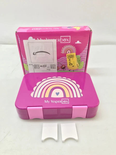 Set 3 Boîtes Rectangulaires Empilables En Verre Avec Couvercle En Bambou 400 Ml 8zfronq