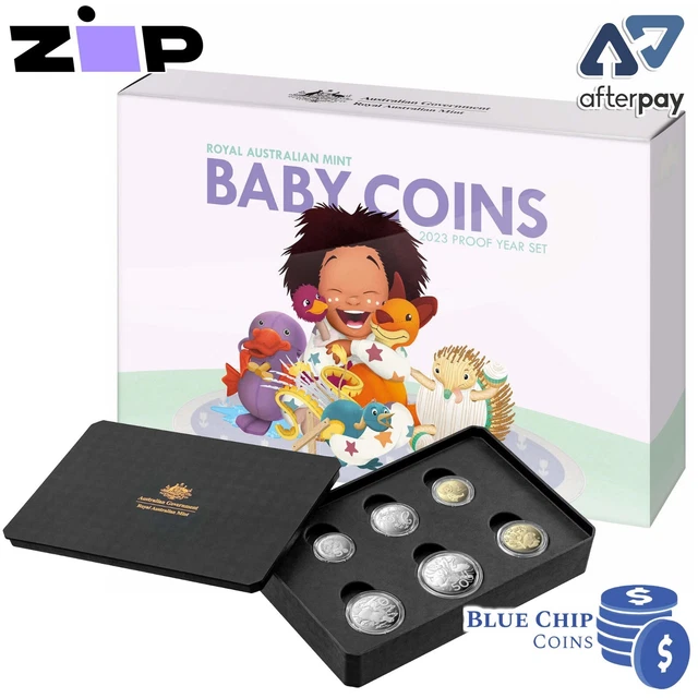 2023 ROYAL AUSTRALIAN Mint Baby 6 Coin Proof Set 169.99 PicClick AU