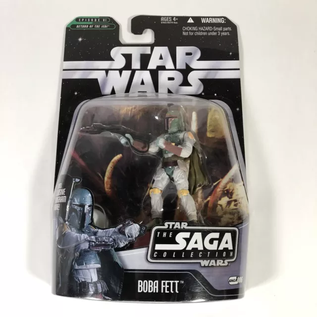 Star Wars BOBA FETT Battle of Carkoon SAGA #006 TSC ROTJ VI Darth Sidious Holo