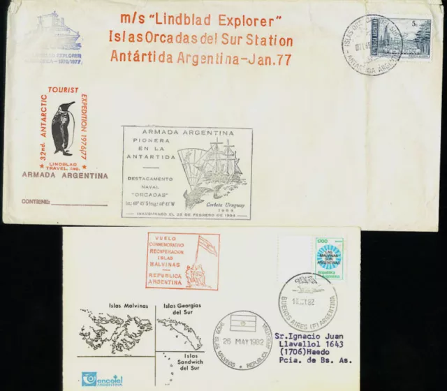 Argentina 1976 "Linblad Explorer" Antarctica Cover