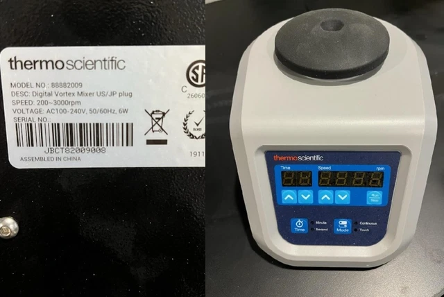 Thermo Fisher Digital Vortex Mixer