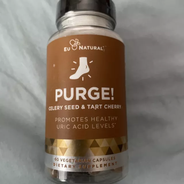 PURGE!, Celery Seed & Tart Cherry,  60 Vegetarian Capsules Exp 02/24