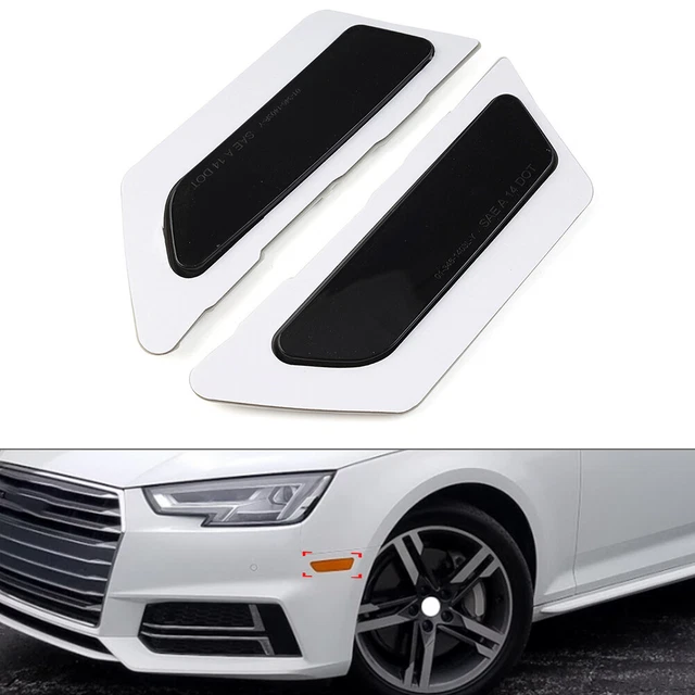 Coppia paraurti anteriori riflettore luci di segnalazione laterali per Audi A4 B9 2017-19