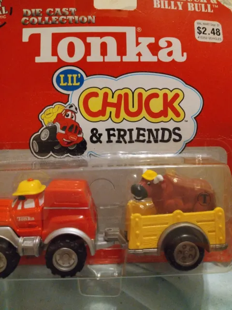 New In Package Tonka Lil' Chuck And Friends Race Car And Hauler 3