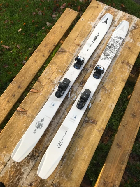 SKIING FREERIDE ALLMOUNTAIN atomic Bent Chetler 120 wide 184