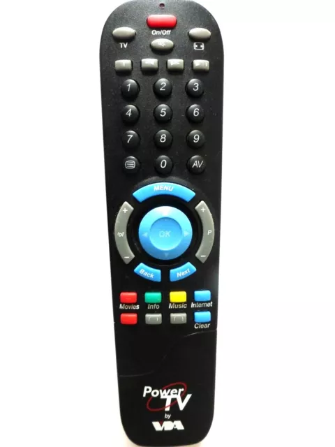 VDA POWER TV Remote Control Swp-3538Wj-Vda £6.99 - PicClick UK