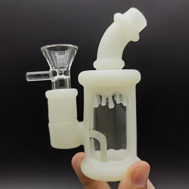 4.5 Mini Glass Bong Diffused Perc Premium Quality Water Pipe