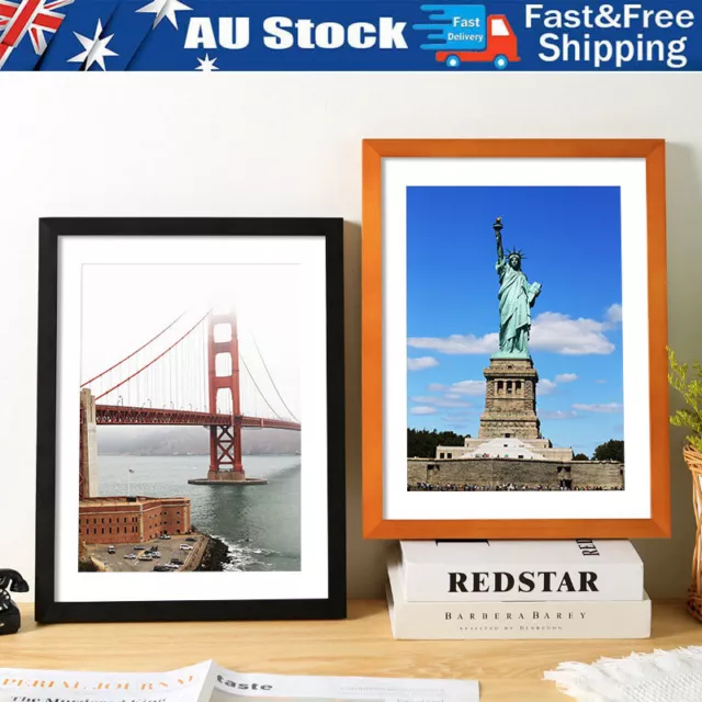 A1 A2 A3 A4 Picture Frame Photo Frame Poster Frames Without & With White Mount~