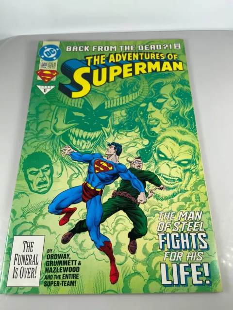 The Adventures of Superman #11 June 1993 DC Comic Book Mint