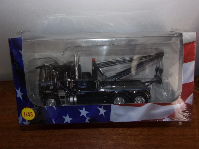 Camion US FREIGHTLINER FLA 1987 Dépanneuse N°3 - IXO 1/43 Zamak - Miniature Publicitaire