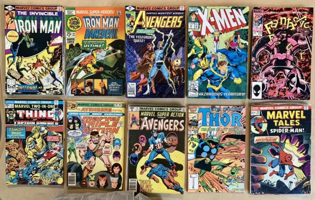 Marvel Bronze/Modern Age Comic Book Lot Of 95 Comics. See Pictures & Description