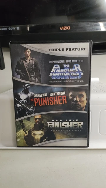 THE PUNISHER Triple Feature [2 DVD Set] RARE OOP (1989/ 2004