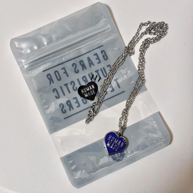 アクセサリー HUMAN MADE HEART NECKLACE BLUE HUMAN MADE HEART NECKLACE – HUMAN MADE Inc.
