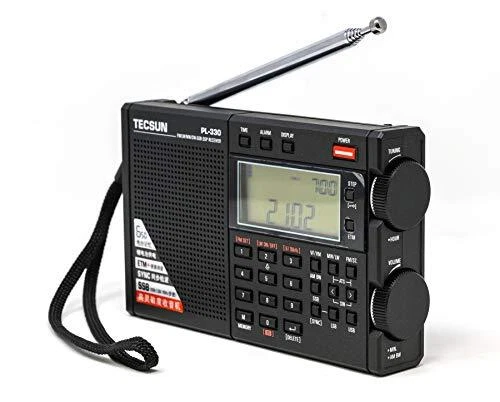 Tecsun Radio numérique PL330 AM/FM/LW/SW Worldband avec récepteur à Bande Unique