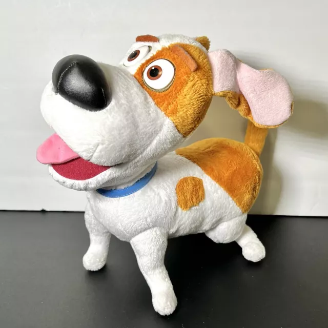 The Secret Life Of Pets BEST FRIEND MAX Talking Dog Plush Stuffed WORKS 12"