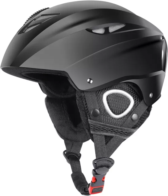 KUYOU Ski Helmet Snowboard Helmet for Men & Women, Climate Control Venting Large