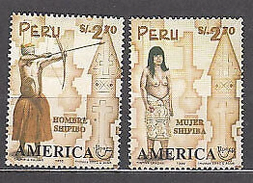 Peru - Post 1997 Yvert 1105/6 MNH Upaep