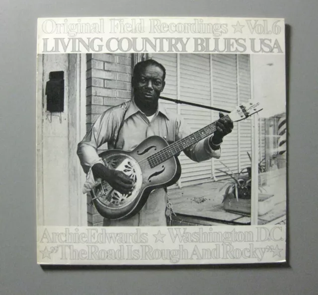 ARCHIE EDWARDS The Road Is Rough And Rocky - Living Country Blues USA Vol.6  Lp