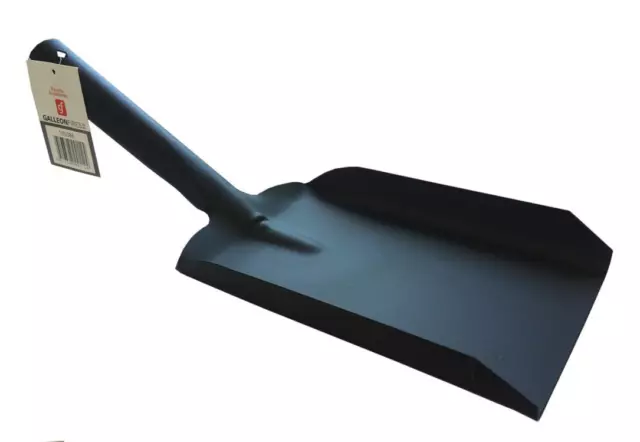 SHOVEL BLACK METAL Coal Ash FIREPLACE Stove Dust Pan SPADE  - 5" by GalleonFires