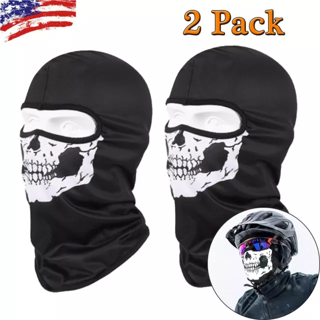 Adult Balaclava LOGAN GHOST FACE MASK SKI HOOD+ACTIVISION CALL OF DUTY DOG  TAGS