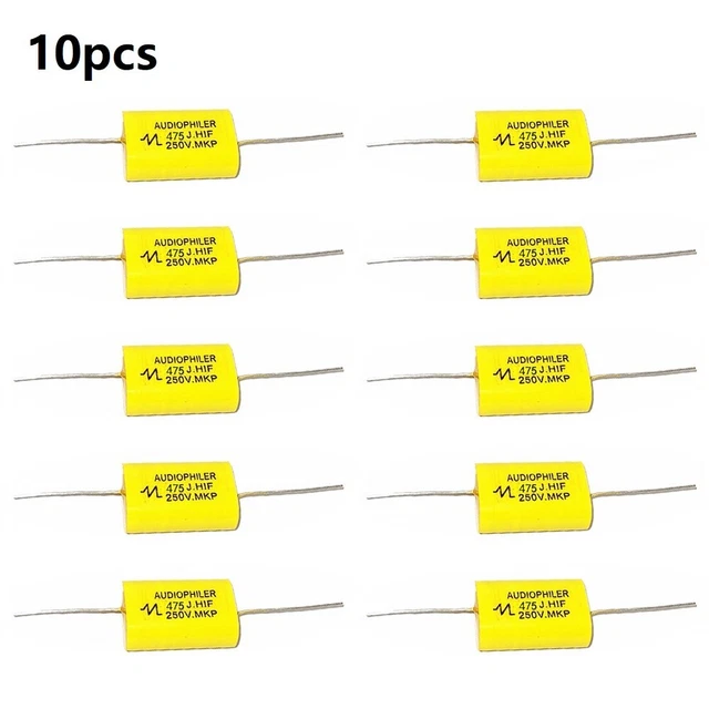 2 Condensatori MKP Per Crossover 250V 1.5uF - Polipropilene Non Polari - Universali