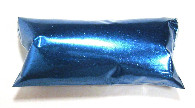 2oz / 59ml Electric Blue .008" Metal Flake Custom Fine Paint Additive Metalflake