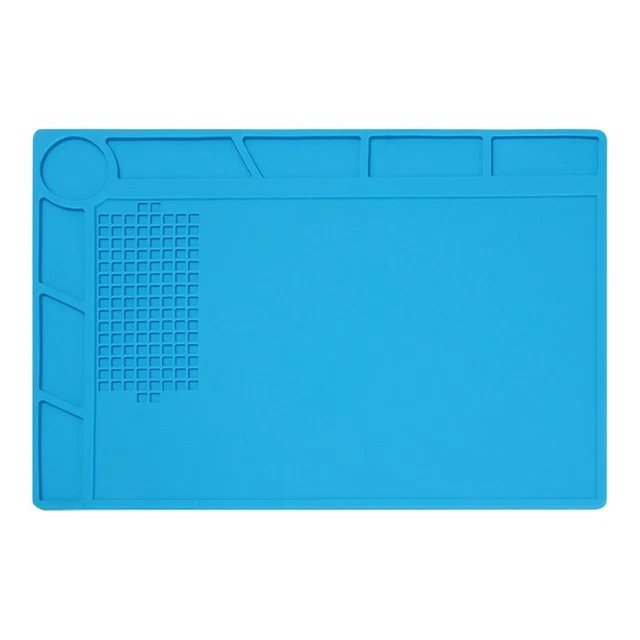 4X(35Cm X 25Cm Uhr Macher Arbeits Unterlage Hitze BestäNdiges, Rutschfestes1112