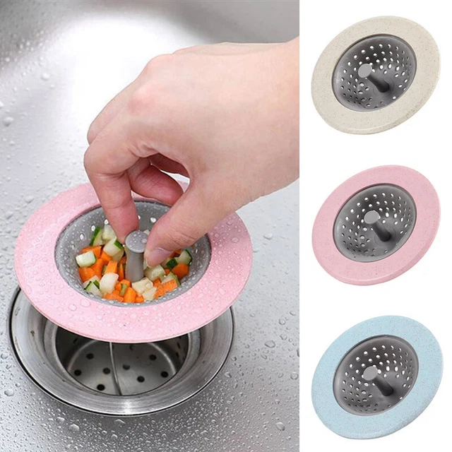 Filtro fregadero cocina baño accesorio filtro de cabello colador ducha silicona