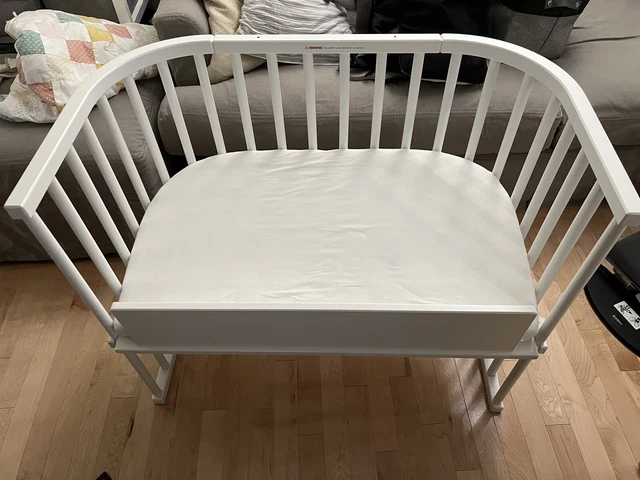 Babybay  Maxi Original Bedside Sleeper Crib + Mattress And Sheet- Never Used