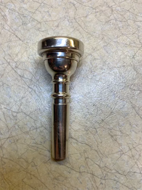 Vintage Getzen Cornet Mouthpiece 3C  - Silver -